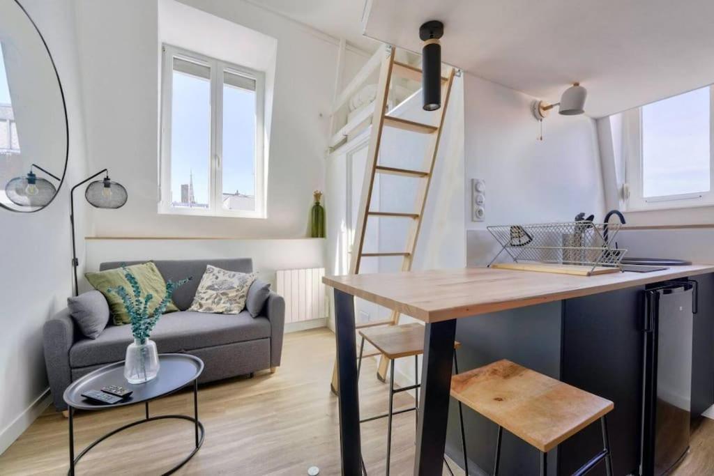 Apartment Avec Mezzanine Pour 2 Personnes *